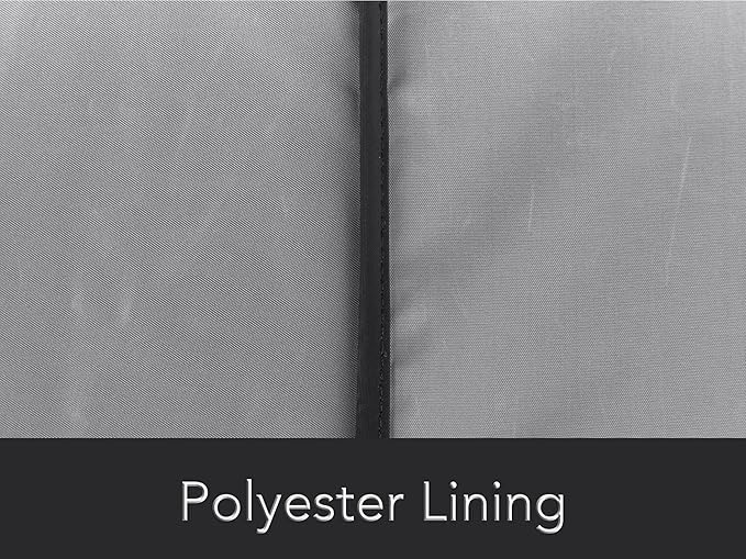 Covermates Grill Cover - Weather Resistant Outdoor Cover, Heavy Duty BBQ Covers for Large Outdoor Kitchen, Classic 12-Guage Vinyl, 60 Inch, Black