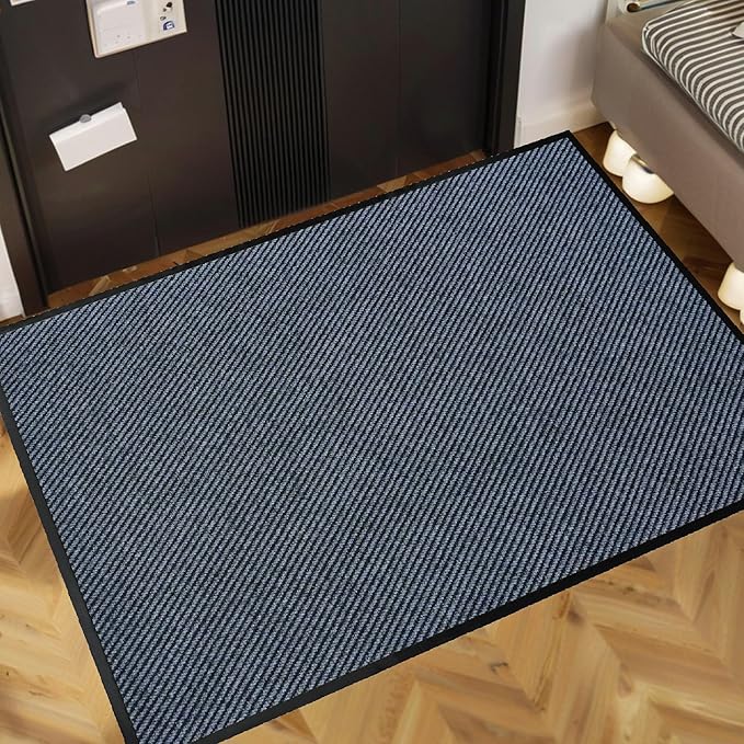 Commercial Grade Entrance Mat 36x72inch Heavy Duty Doormat for High Traffic Entryways Rug All Weather Door Floor Mat with Ultra Grip PVC Backing Non Slip Welcome Mat for Patio,Entry,Indoor Outdoor