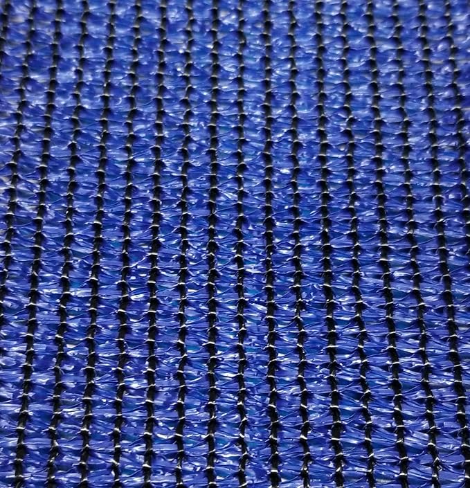 10 Ft. x 50 Ft. Blue Privacy Shade Mesh Tarp