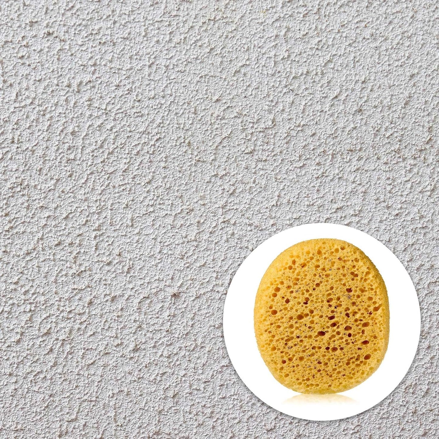 Patelai Knockdown Texture Sponge Drywall Wall Patch Ceiling Texture Sponge Home Decor for Repair DIY Painting Ceiling(1 Piece,11.5 x 9.5 x 6.5 cm)