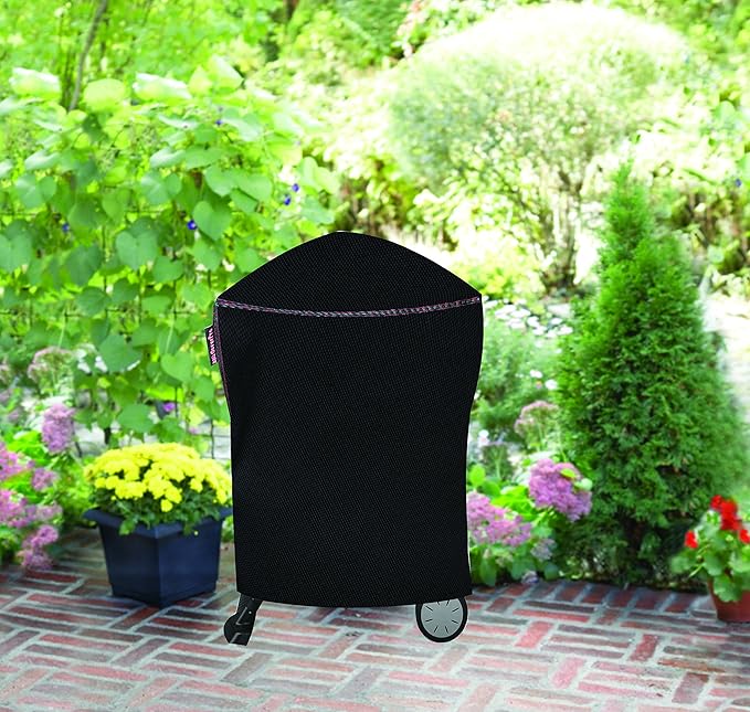 BroilPro Deluxe Grill Cover fit Weber Q 1000/2000 Grill(size as 7113#)