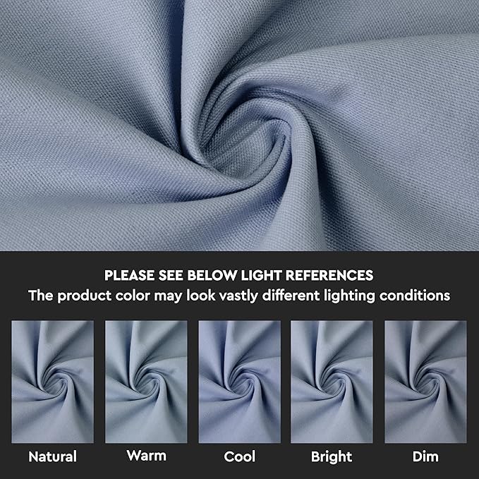 Encasa XO Table Runner 13"x120" Long | Cotton Canvas Fabric | B Grey Solid Color | Machine Washable & Durable