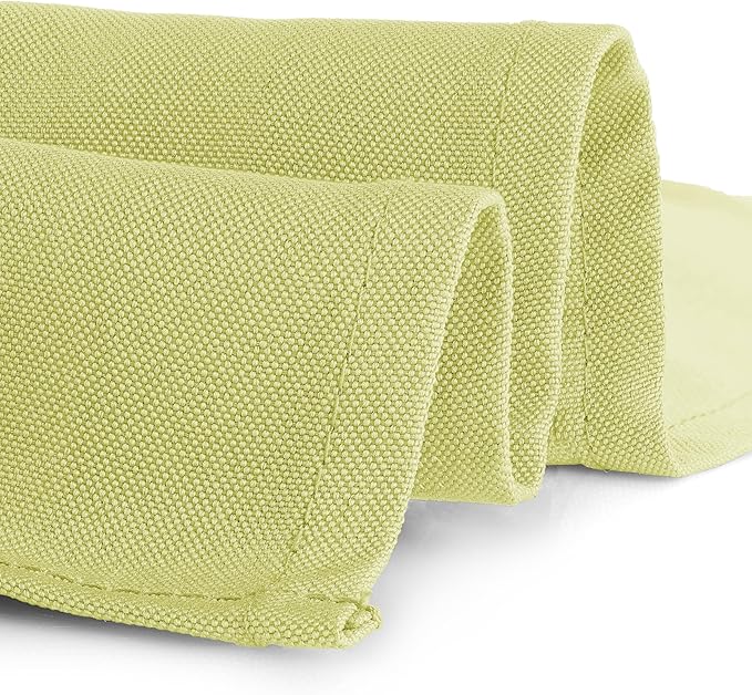Gee Di Moda Rectangle Tablecloth - 70 x 120 Inch Yellow Table Cloth for 6 or 8 Foot Rectangle Tables - Heavy Duty Washable Fabric - for Holiday Party, Dinner, Weddings, Baby Shower & Events