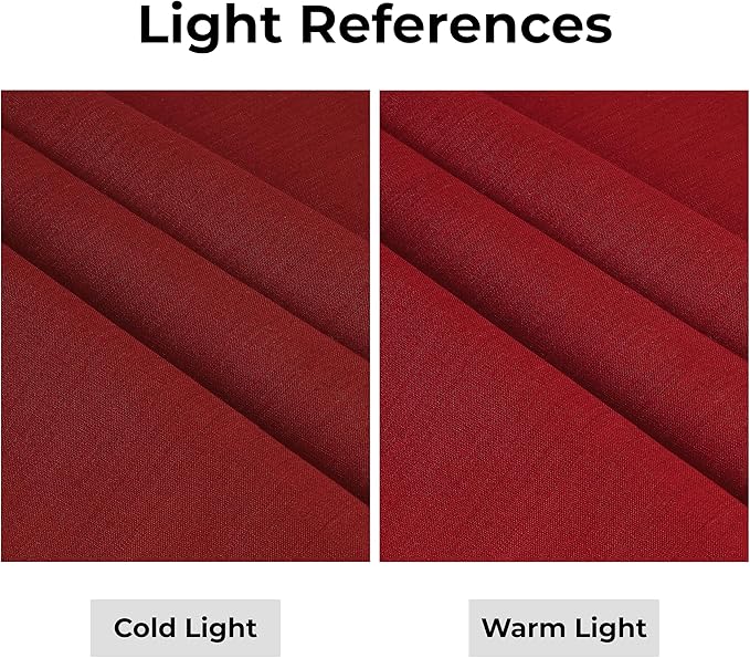 D'Moksha Homes Linen Red Table Runner 72 Inches Long - 100% Pure Linen Hemstitch Table Runner 14 x 72 Inch for Dresser, Dining, Valentines, Spring - Classic Hemstitch