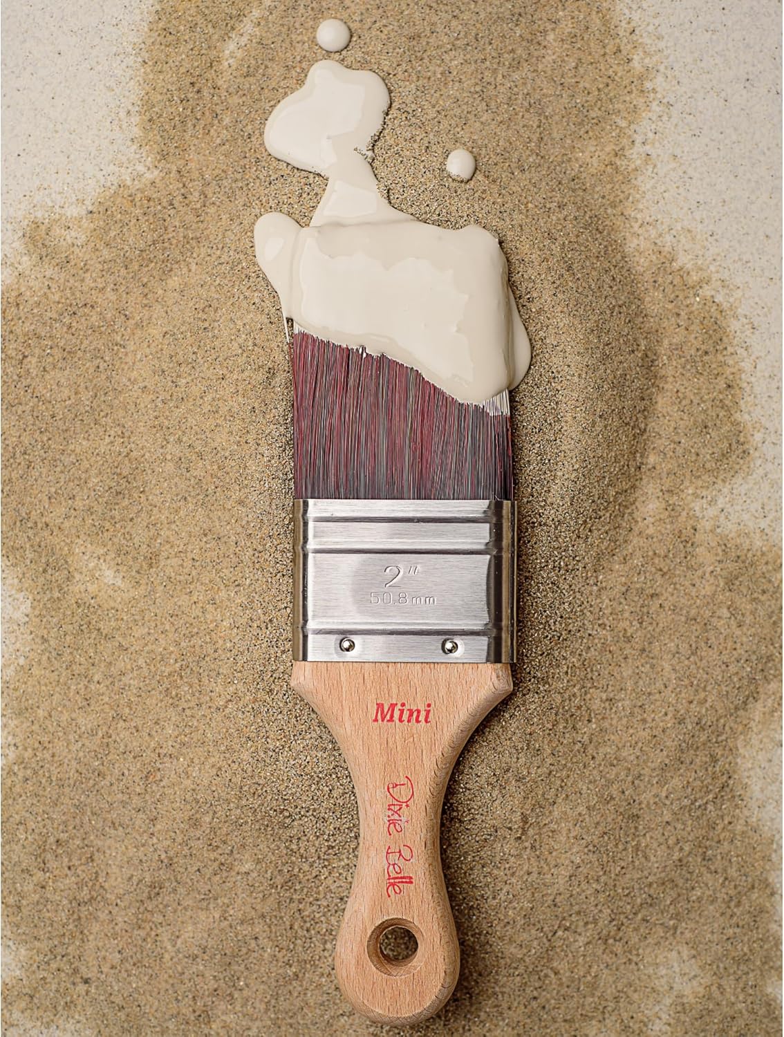 Dixie Belle Paint Company Chalk Finish Furniture Paint - Sand Bar (32oz) - Matte Neutral Tan Chic Chalk Mineral DIY Furniture Paint