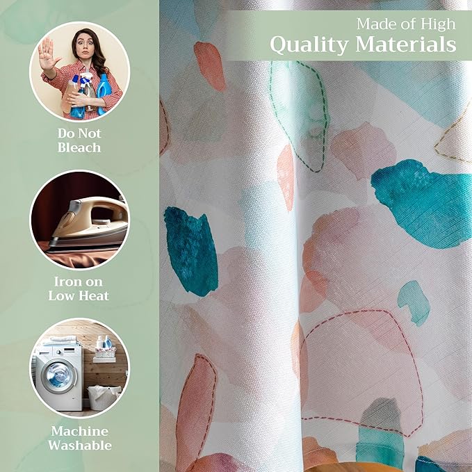 Maison d' Hermine Table Cloth Round Table 100% Cotton 63 Inches Tablecloth Reusable Decorative Everyday Use for Dining Room, Farmhouse, Home, Party, Festive & Wedding Spring Summer - Summer Picnic