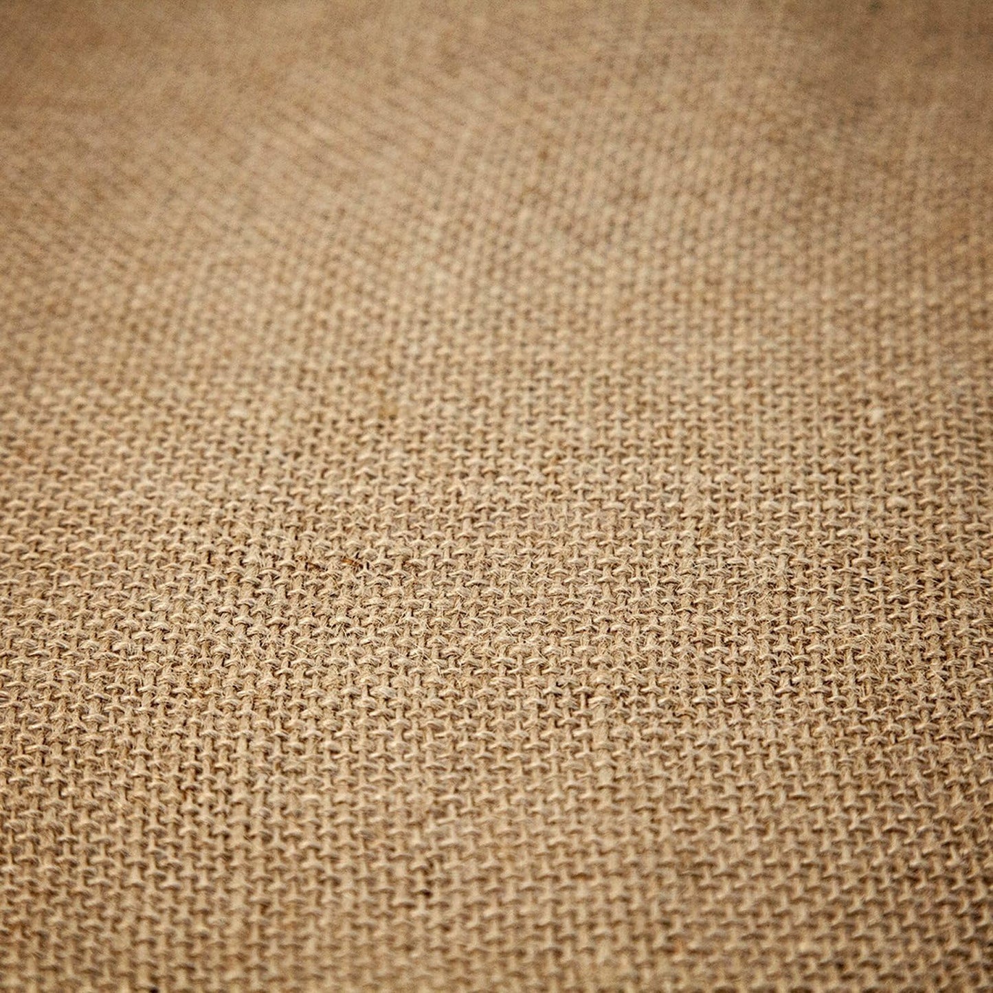 18" x 10yd NO-FRAY Burlap Roll ~ 3-5 Table Runners ~ (Actual Width: 17.5" Wide) ~ Natural Long Fabric with Finished Edges. Perfect for Weddings, Placemat, Crafts. Decorate Without The Mess!