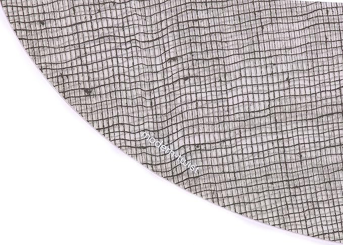 modern-twist Placemat 100% Food-Grade Silicone, Oval, Waterproof and Reusable, Linen – Chocolate