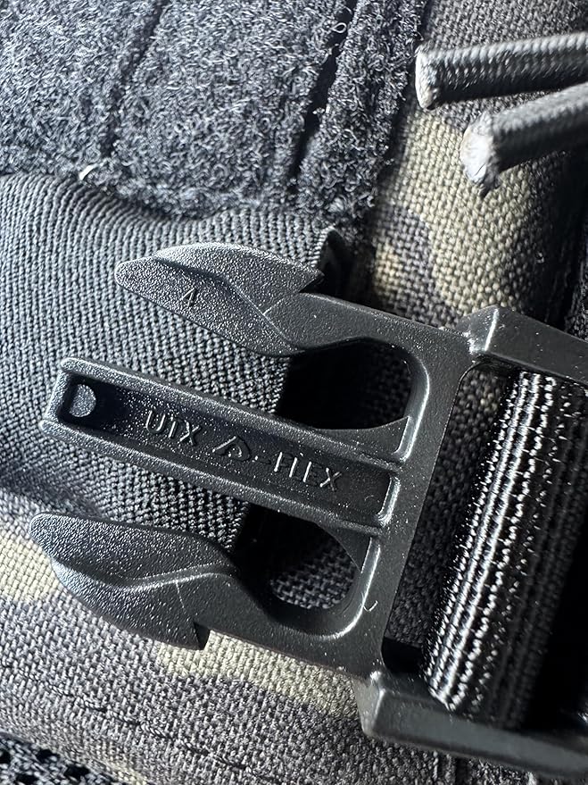Redemption Crusader 2.0 Molle Quick Release Buckles Airsoft Vest With Adjustable Size Sides And Triple Pouch