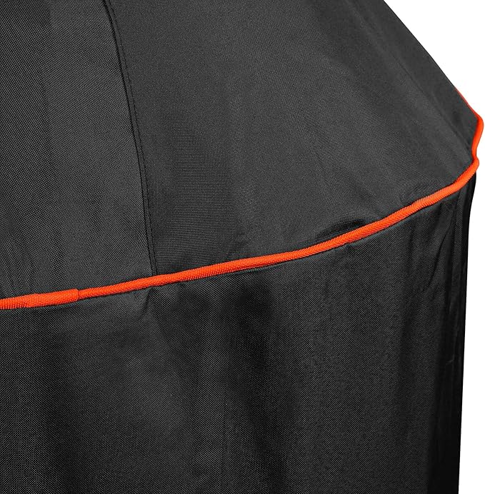 Heavy-Duty 600D Grill Cover fit for Kamado Joe KJ15080320 Kettle Joe and Other 22 inch Charcoal Kettle Grill with Similar Sizes, 28" Dia x 39" H
