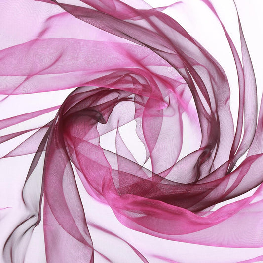 MECCANIXITY Iridescent Sheer Organza Fabric, 2 Yards x 59 Inches Solid Holographic Shiny Fabric Organza Cloth for Wedding, Curtains, Costume, Photo Background, Gradient Golden Black