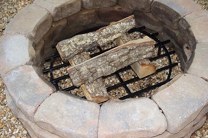 SteelFreak Classic Round Fire Pit Grate, 36 Inch Diameter - Made in The USA