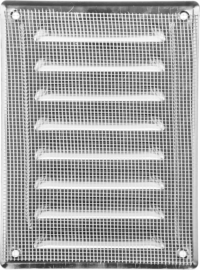 Repa Market 5.5" x 7.5" Inch Aluminum Air Vent Cover with Screen Mesh – Scratch-Resistant Powder-Coated Grille – for Ceiling or Wall – HVAC Return or Supply Vent – Indoor Outdoor Use