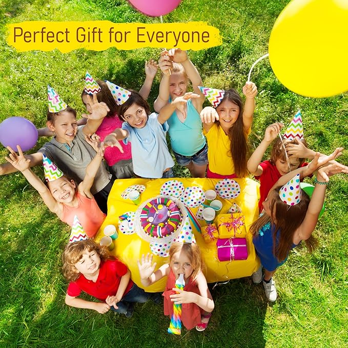 EVERICH TOY Paddle Ball Set – Indoor & Outdoor Racket Game for Kids, Teens, and Adults, Badminton & Camping Games Essentials, Fun for Beach, Yard, and Lawn Play All Year Round
