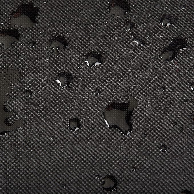 Modern Leisure 2977 Chalet 4 Burner Grill Cover (65 L x 25 D x 44.5 H) Water-Resistant, Medium, Black