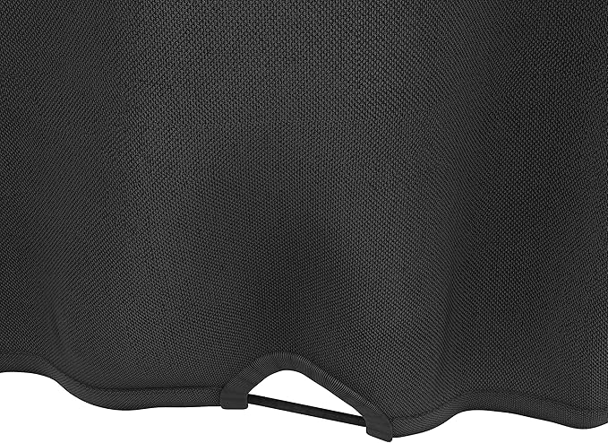 Amazon Basics Gas Grill Barbecue Cover for Outdoor, Waterproof, Anti-UV, Durable Heavy Duty, 60 inch, Medium, Black