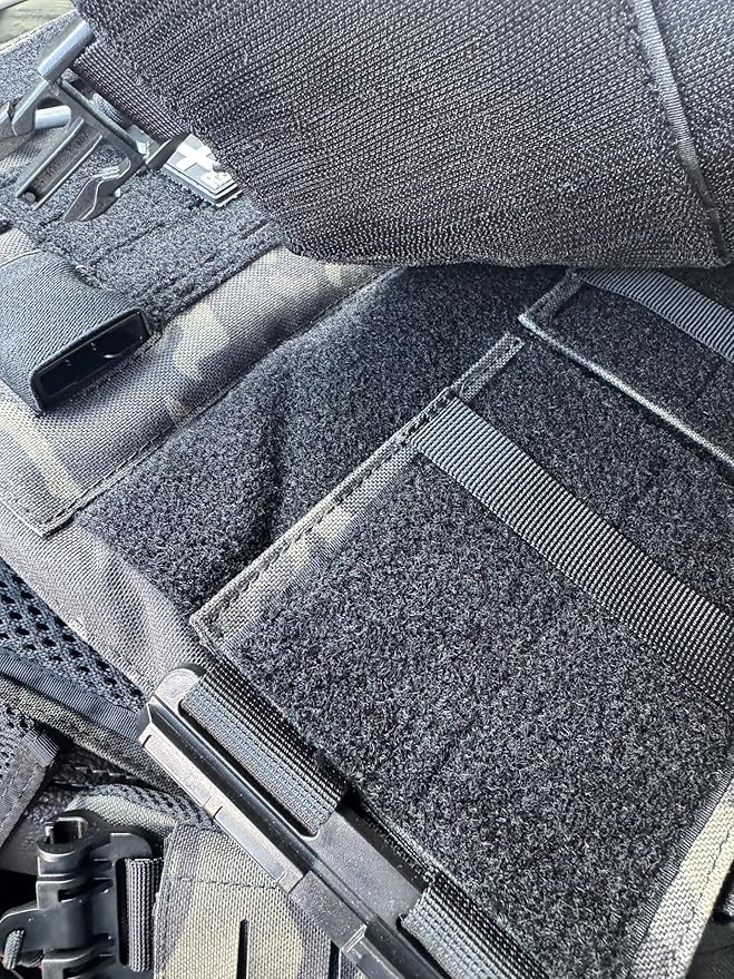 Redemption Crusader 2.0 Molle Quick Release Buckles Airsoft Vest With Adjustable Size Sides And Triple Pouch