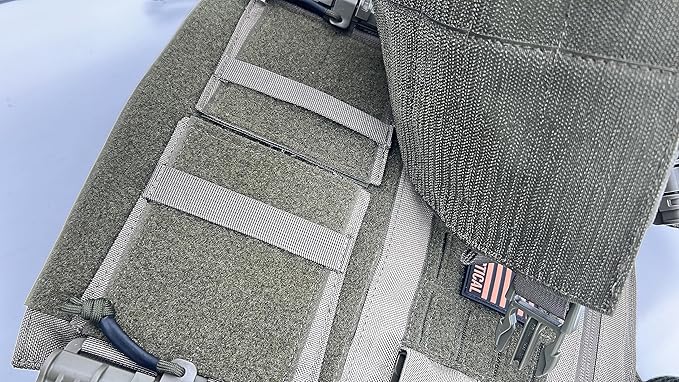 Redemption Crusader 2.0 Molle Quick Release Buckles Airsoft Vest With Adjustable Size Sides And Triple Pouch